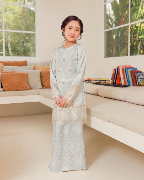 QALEESYA KURUNG (KID) - TURQUOISE MINT QALEESYA KURUNG (KID) - TURQUOISE MINT